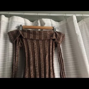 Off the shoulder body suit!